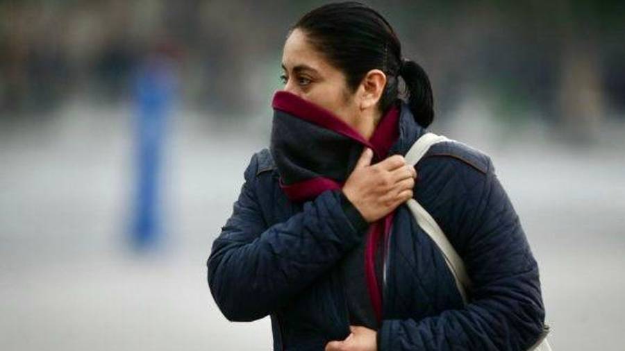 Persistirá el descenso de temperaturas por la masa de aire polar del frente frío.