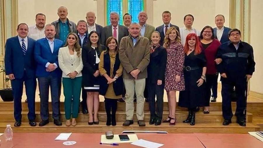 Comunicado. Los gobernadores habían expresado de manera públicasu respaldo a Obrador y su proyecto de la Cuarta Transformación.