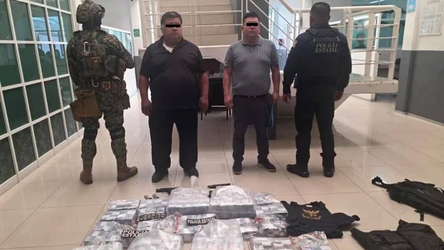 Las autoridades informaron que será el Ministerio Público quien determine la situación jurídica de los detenidos.