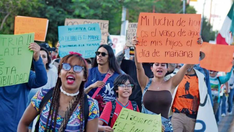 Entre esas batallas está la defensa de la sentencia 543 de la Suprema Corte de Justicia de la Nación (SCJN) que obliga a revisar el modelo de explotación del acuífero.