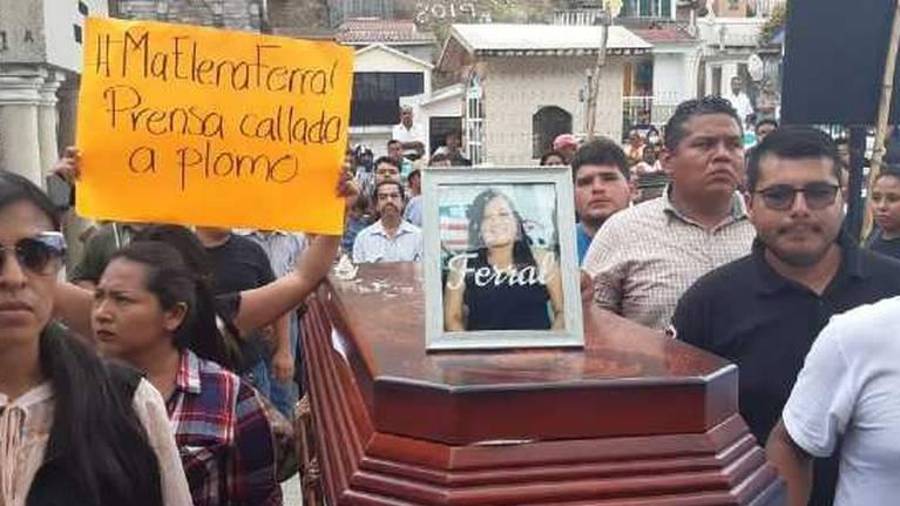Exigencia. María Elena Ferral era una periodistareconocida en el norte de Veracruz.