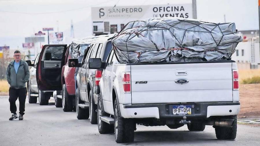 Menos paisanos han cruzado por Piedras Negras, debido a la incertidumbre que hay en Estados Unidos.