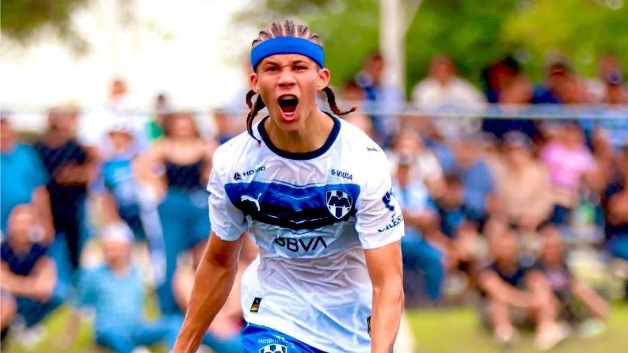 Paxon Ruffin ha sido formado en la cantera de Rayados de Monterrey y se le augura un gran futuro por sus características, que ya están llamando la atención en Europa.