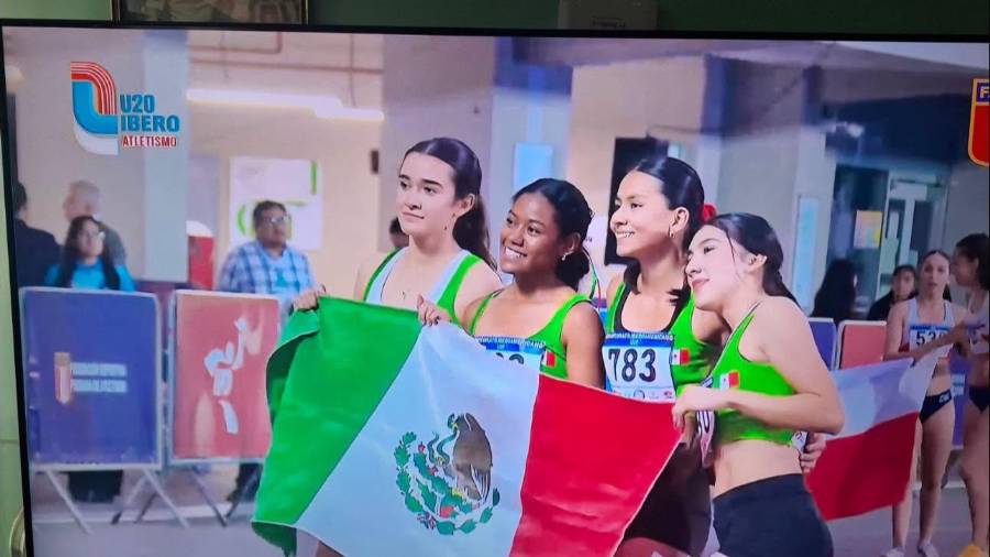 México cerró el Iberoamericano U20 con ocho medallas, entre ellas el bronce logrado por Paula Díaz y sus compañeras.