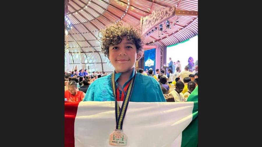 Alexis Robledo González obtuvo la medalla de bronce al representar a México en la International Mathematics Competition celebrada en Mongolia.