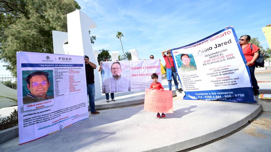 Pablo Jared Vallejo Adame desapareció en julio de 2024 cuando se dirigía a su trabajo en Torreón.