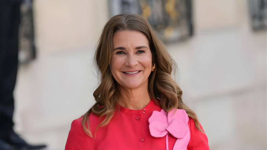 Melinda French Gates durante un evento público. La filántropa recientemente calificó como “dolorosas” las nuevas revelaciones sobre los vínculos de su exmarido con Jeffrey Epstein.