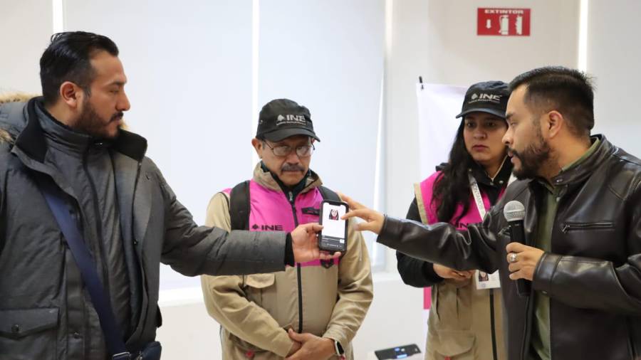 El personal del INE estará plenamente identificado con gafete, código QR y uniforme oficial durante las visitas domiciliarias en la entidad.