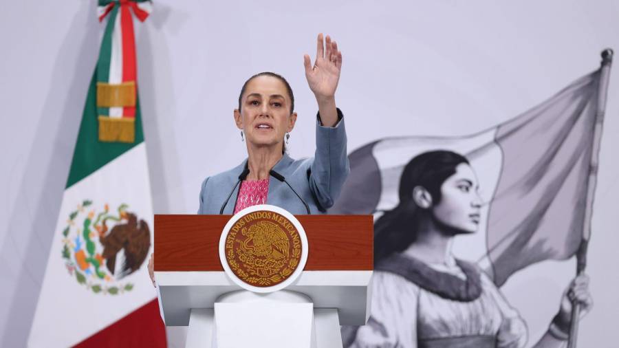 La Mandataria federal dijo en la conferencia matutina que la agresión es un hecho sin precedentes recientes.