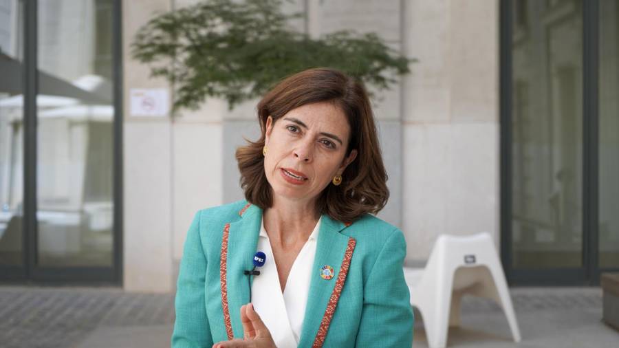 La directora regional de ONU Mujeres para Europa y Asia Central, Belén Sanz Luque. La posible fusión entre ONU Mujeres y el UNFPA despierta preocupación entre gobiernos y organizaciones feministas.