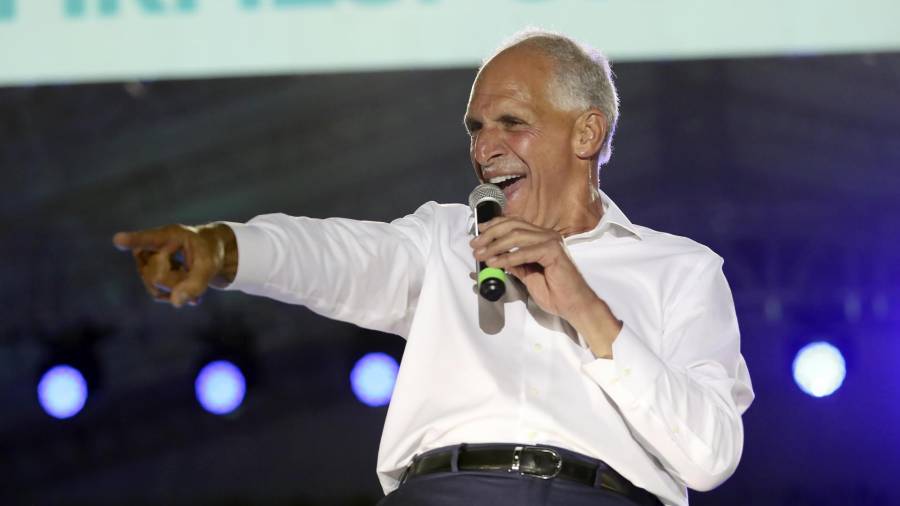 El entonces candidato a la presidencia de Honduras, Nasry Asfura, en evento en Tegucigalpa. Asfura, afirmó estar “preparado para gobernar” el país luego de ser declaró virtual presidente electo.