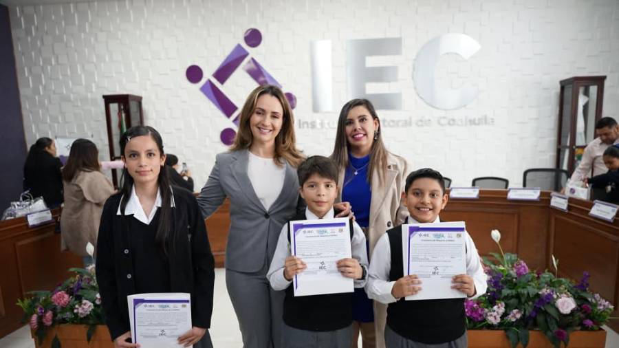 El programa promueve la participación ciudadana y la cultura democrática desde la infancia.