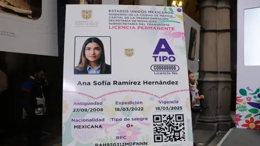 La licencia de conducir permanente puede tramitarse durante 2026 en la Ciudad de México por mil 500 pesos.