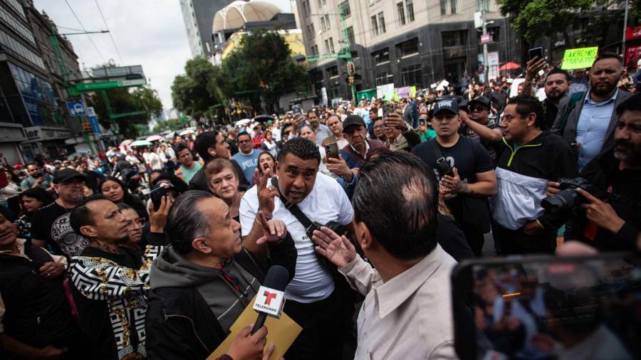 Siguen las protestas del CNTE en la Ciudad de México