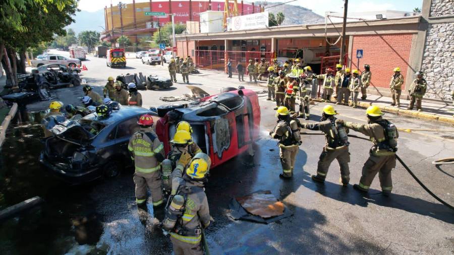 El curso deriva de una capacitación internacional tomada por 10 bomberos en Carolina del Norte.