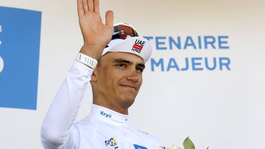 Isaac del Toro cerró la primera semana del Tour de Francia 2026 como tercero de la clasificación general.