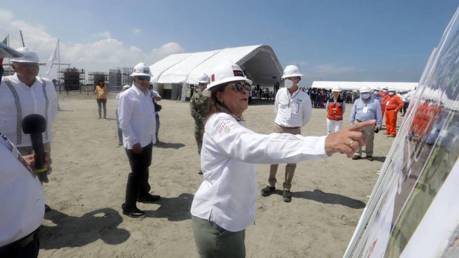 Dijo que trabajan en el cuidado del medio ambiente y haciendo mitigaciones cuando hubo afectaciones, pues es algo con lo que están comprometidos.