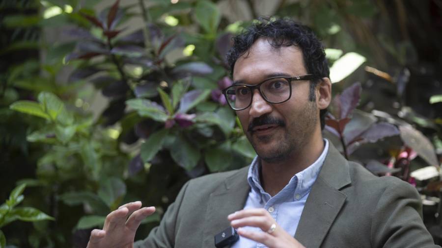 Mariano Ávila, fundador de ‘Ruta Retache’, habla durante una entrevista con EFE en la Ciudad de México.