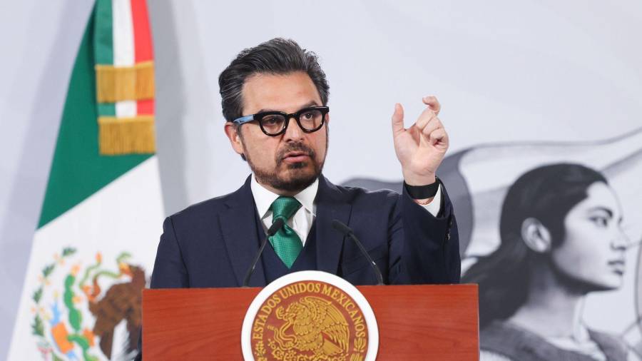 Zoé Robledo planteó la lectura del crecimiento en términos comparativos con periodos anteriores.