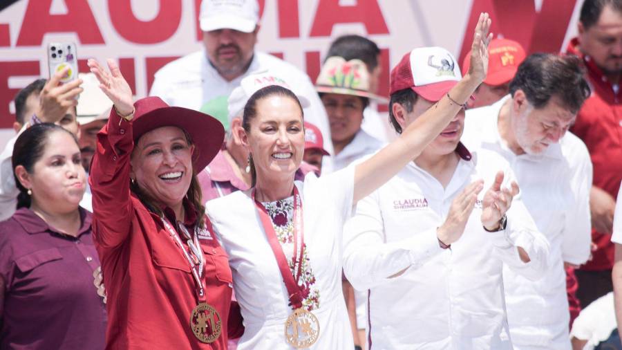 Sheinbaum aseguró que López Obrador pasará a ser el ‘mejor presidente de México’ | Foto: Cuartoscuro