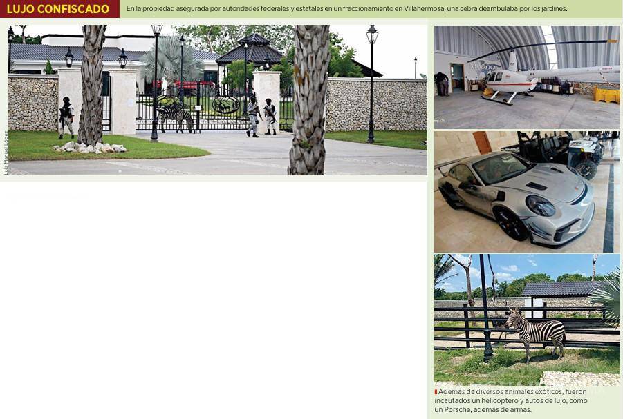 $!Aseguran una mansión a presunto criminal ligado a ‘La Barredora’ y a Hernán Bermúdez