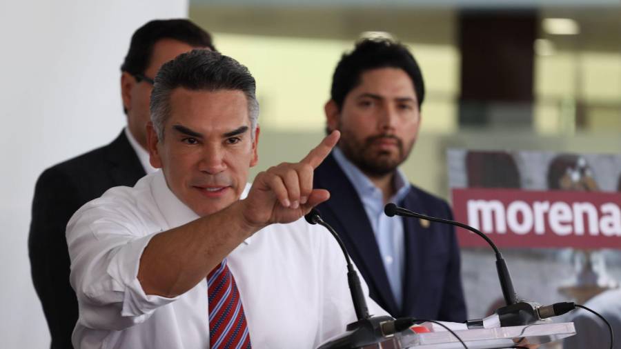 Alejandro Moreno cuestionó que Rubén Rocha Moya reciba seguridad tras separarse del gobierno de Sinaloa.