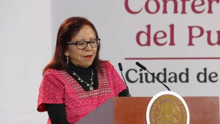 La secretaria de Bienestar destacó la participación del personal que integra las brigadas y señaló que el propósito del programa es llevar la atención hasta donde viven las personas.