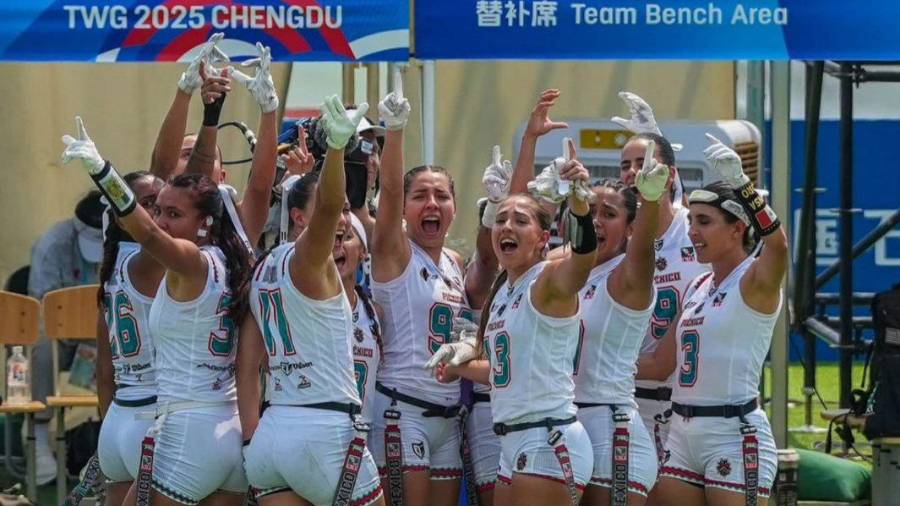 La Selección Mexicana de flag football se impuso 26-21 a Estados Unidos en la final de los World Games 2025 en Chengdu, China.