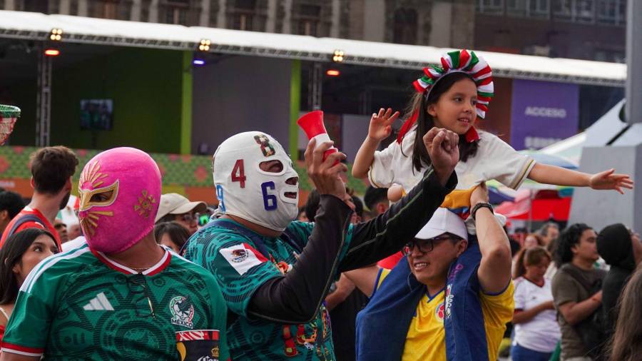 Aficionados llenan las calles para México-Ecuador en la Copa Mundial 2026