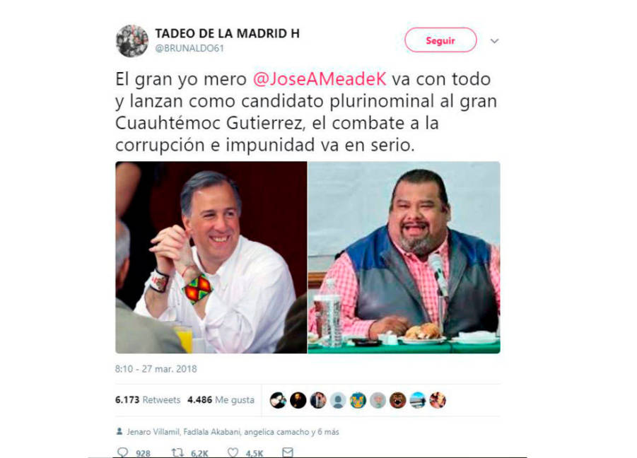 $!Es falso que Cuauhtémoc Gutiérrez vaya por diputación