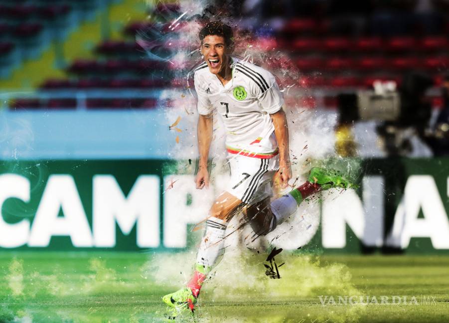 ‘Jugar con el Tri, solo en el play’, Uriel Antuna