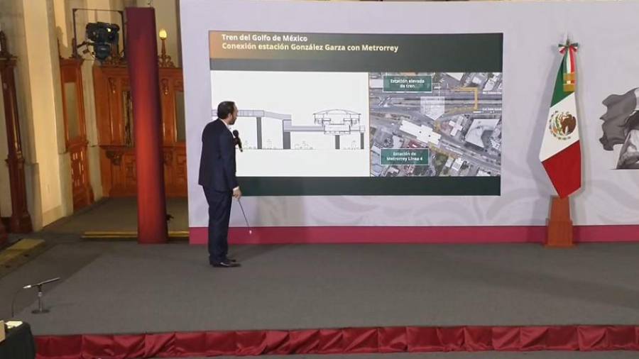 Comentó que también están en proceso de licitación las estaciones que van de Derramadero hasta García, en la zona de Coahuila y la entrada a Monterrey.