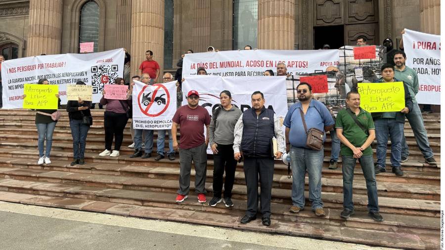 El colectivo, representado por Cristina Marmolejo, denunció multas superiores a los 45 mil pesos y acoso a usuarios por parte de agentes federales.