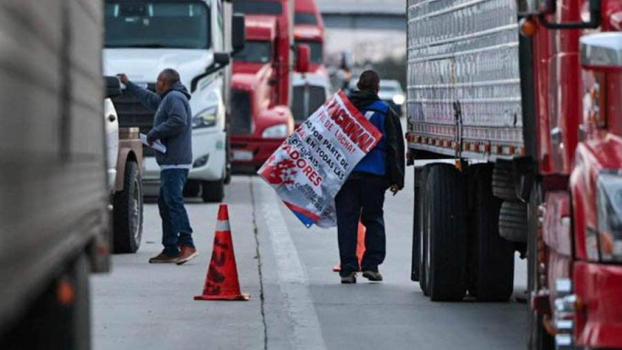 Debido a la inseguridad se ha incrementado el déficit de choferes en las empresas transportistas.