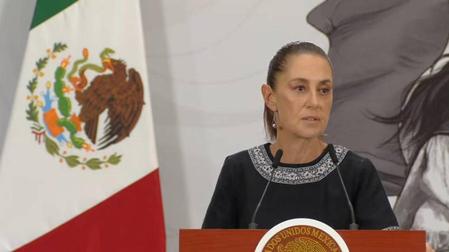 La mandataria afirmó que las autoridades mexicanas han intensificado las acciones contra los grupos criminales.
