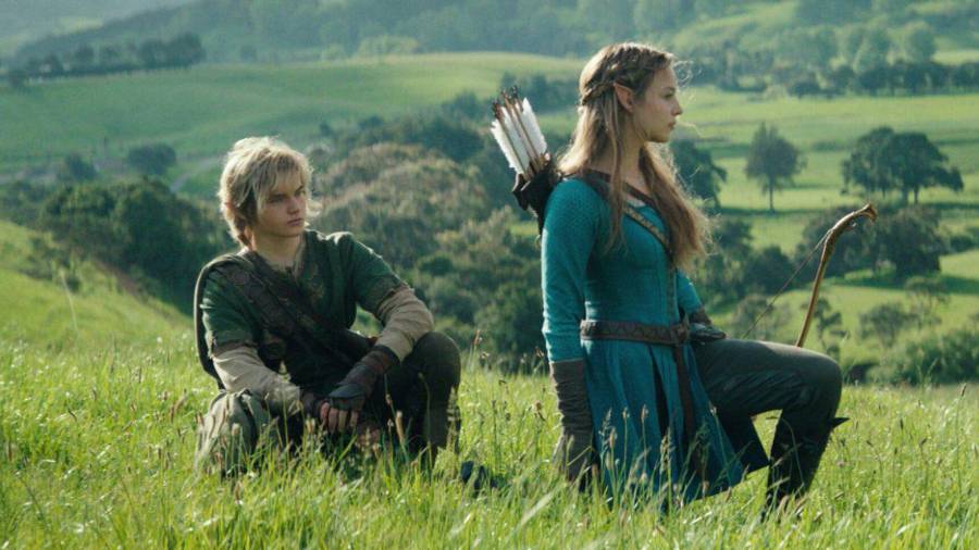 Personajes. Bo Bragason y Benjamin Evan Ainsworth dan vida a ‘Zelda’ y ‘Link’ en la esperada adaptación.