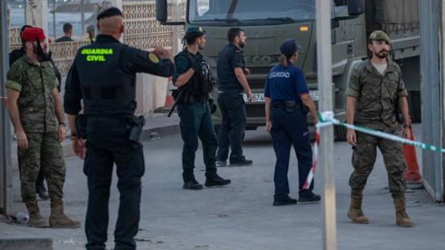 La inusual disputa entre la UE y los aliados de la OTAN se produjo después de que decenas de miles de personas cruzaran de Marruecos al territorio español del norte de África los días 30 y 31 de julio en una oleada sin precedentes y mortal.
