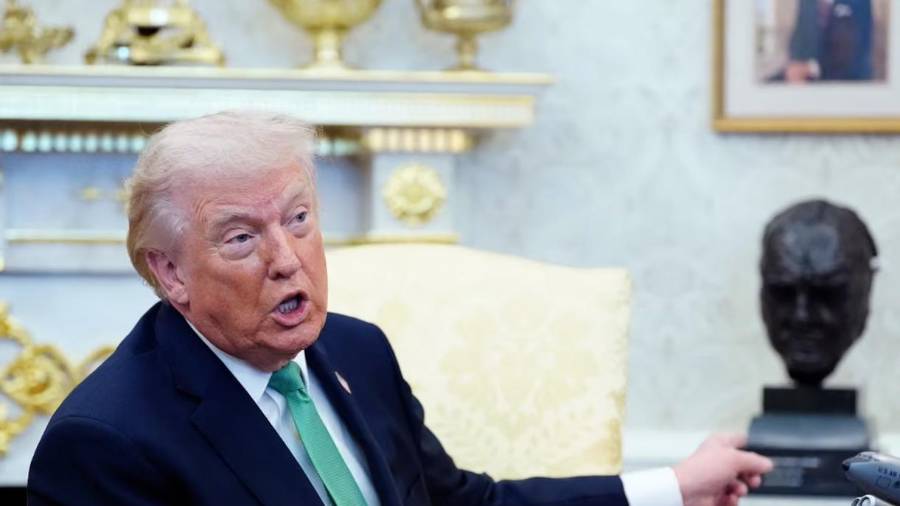 Trump añadió que pensaba que Europa habría enviado dragaminas para ayudar en la operación en el estrecho, y agregó que “no era gran cosa”, pero que era “injusto” para Estados Unidos.