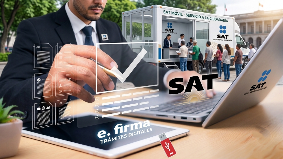 El módulo itinerante del SAT brindará atención a los contribuyentes de Múzquiz el próximo 6 de agosto.