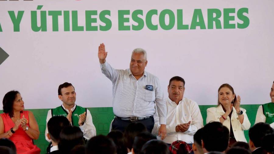 Everardo Padrón, dirigente de la Sección 5 del SNTE.