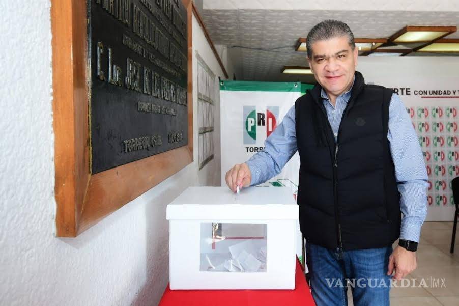 $!Coahuila mantiene un priismo vivo y fuerte, dice Riquelme en Torreón