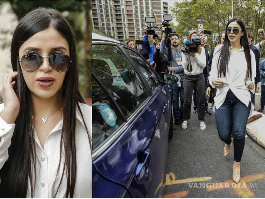 $!Emma Coronel durante juicio de Joaquín Guzmán Loera