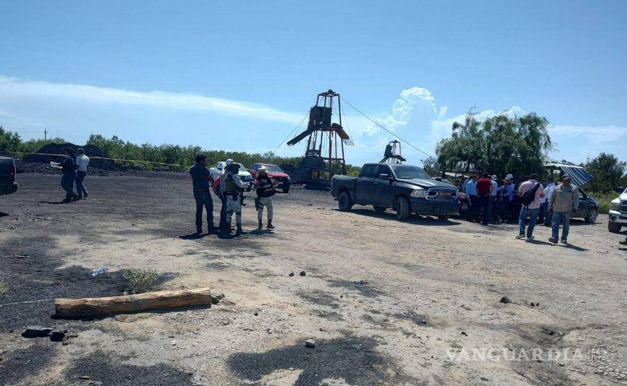 $!Luego de registrarse el derrumbe en una mina de carbón, ubicada en el municipio de Sabinas, se pidió la activación del plan DN-III para el rescate de las personas.