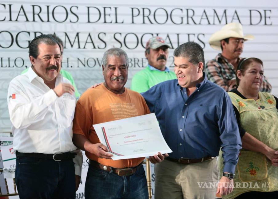 $!Garantizada entrega de apoyos de programas de Sedesol lo que resta del año en Coahuila
