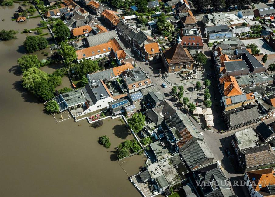$!Imágenes de cómo las inundaciones están ahogando a Europa
