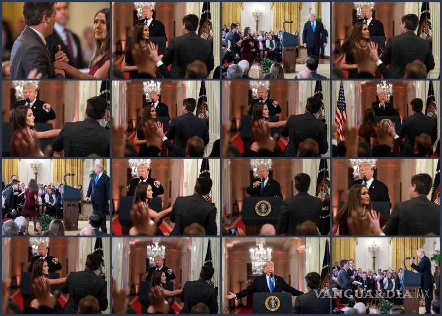 $!La Casa Blanca alteró video para exagerar forcejeo de reportero