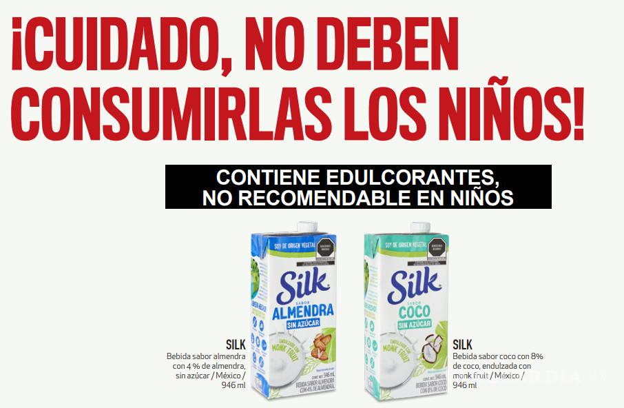 $!¡Atención padres! Profeco revela que bebidas Silk no deben ser consumidas por niños