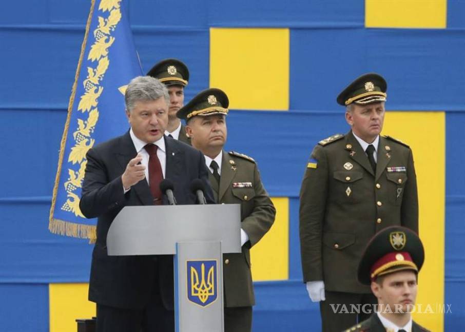 $!Ucrania celebra un cuarto de siglo de independencia inmersa en una guerra