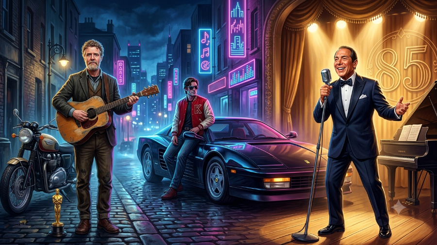 Carreras. De Glen Hansard y Kavinsky hasta Paul Anka, tres nombres de distintas generaciones y estilos que han dejado una huella imborrable en la historia de la música.