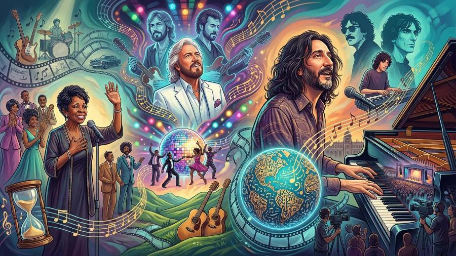 Apunte. Barry Gibb, único sobreviviente de The Bee Gees, celebró 80 años mientras continúa vigente dentro de la música.